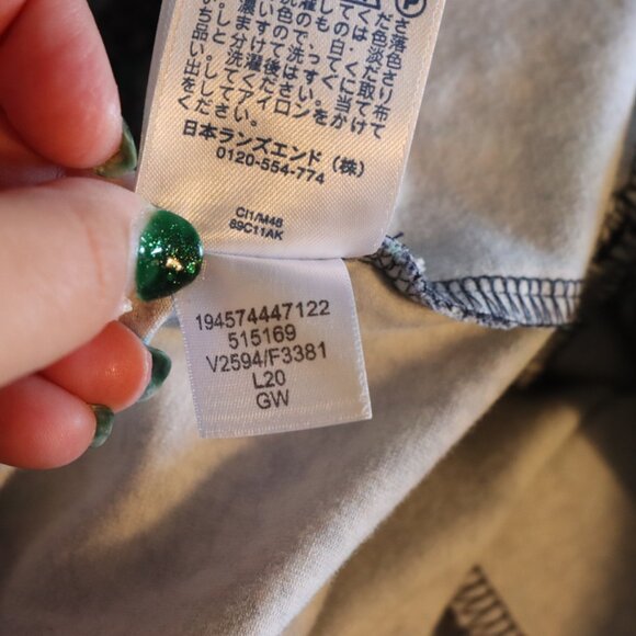 Lands’ End Starfish Pant Leggings Floral Abstract Print Size L 14–16 - Picture 6 of 10